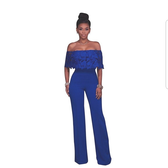 royal blue jumpsuits and rompers